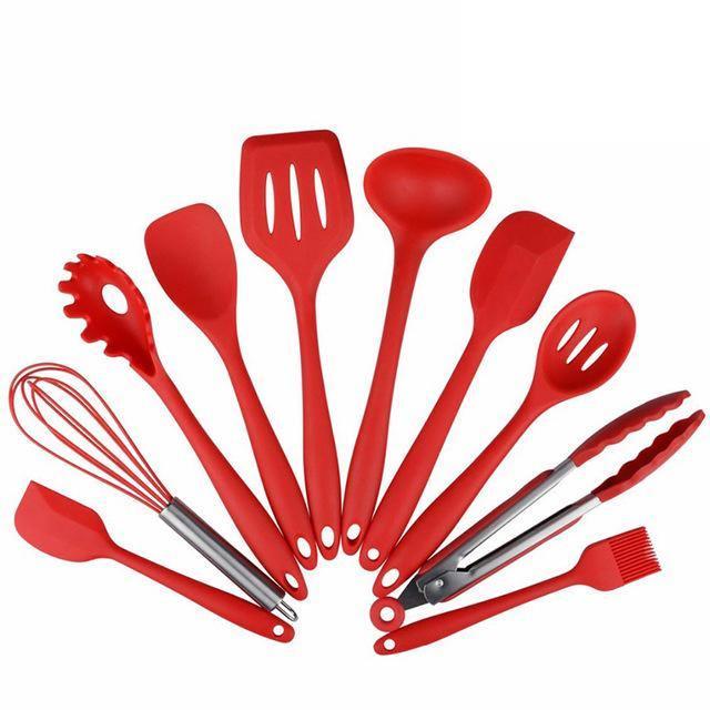 Conjunto de Utensílios em Silicone - Nulvo